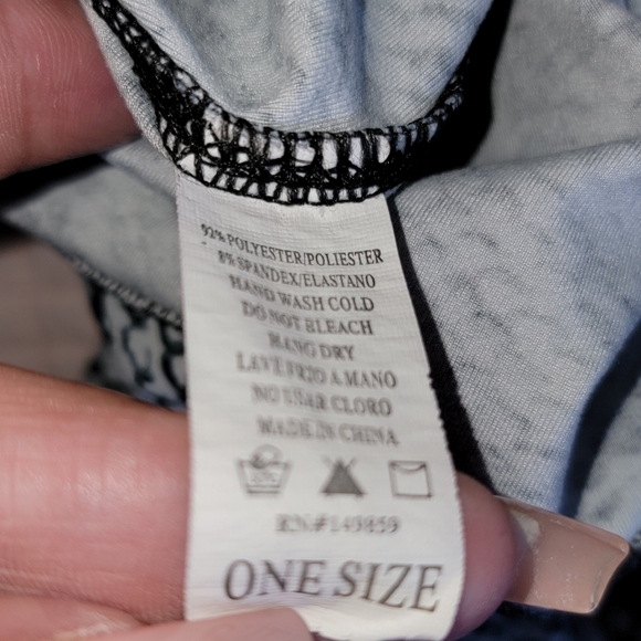 Snake Print Leggings Size O/S - Picture 2 of 4